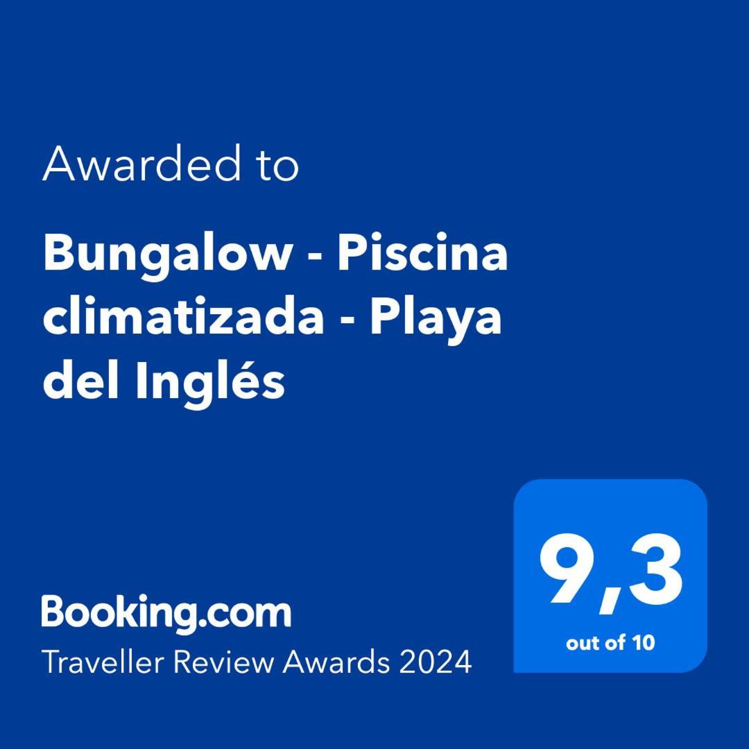 Bungalow - Piscina Climatizada - Playa Del Ingles Maspalomas  Esterno foto